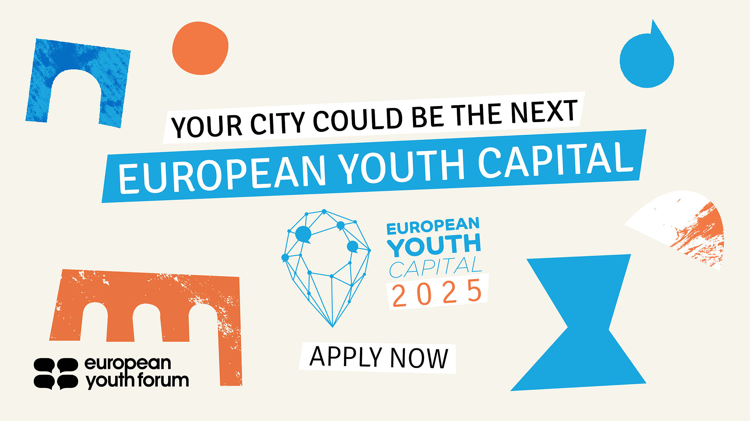 Applications to be the European Youth Capital 2025 are now open